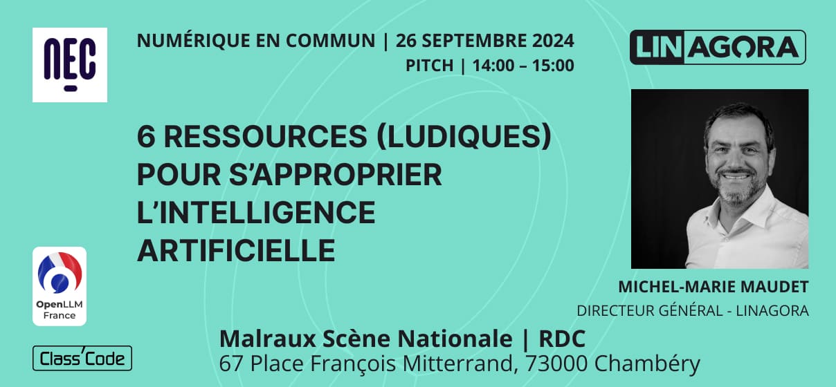 Michel-Marie MAUDET interviendra à Chambéry dans le cadre de NEC24