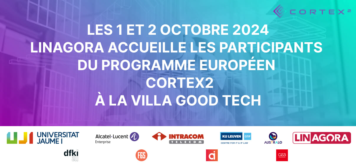 LINAGORA accueille les participants du programme Européen CORTEX2